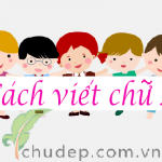 Bảng chữ cái tiếng việt viết thường