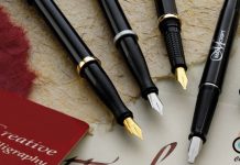 Cách chọn bút viết calligraphy foutain calligraphy pens
