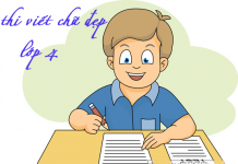 Đề thi viết chữ đẹp lớp 4 cấp quốc gia đề thi viết chữ đẹp lớp 4