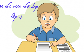 Đề thi viết chữ đẹp lớp 4 cấp quốc gia đề thi viết chữ đẹp lớp 4