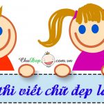 Tuyển tập đề thi viết chữ đẹp lớp 5 đề thi viết chữ đẹp lớp 5